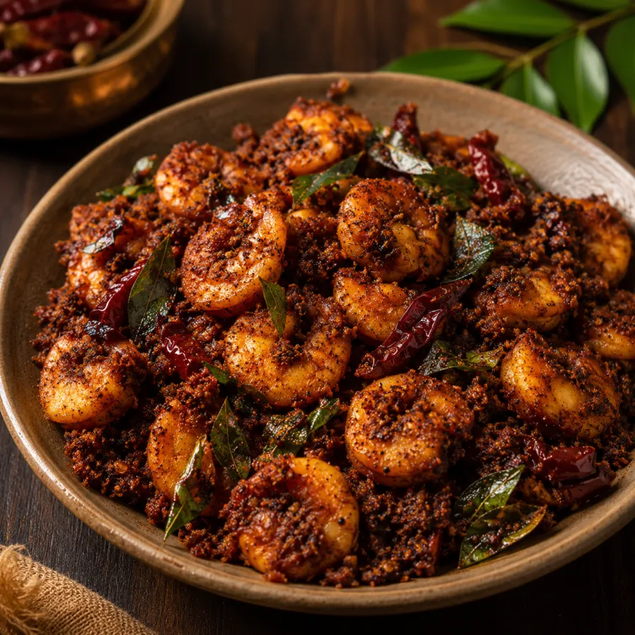 Chettinad Prawns