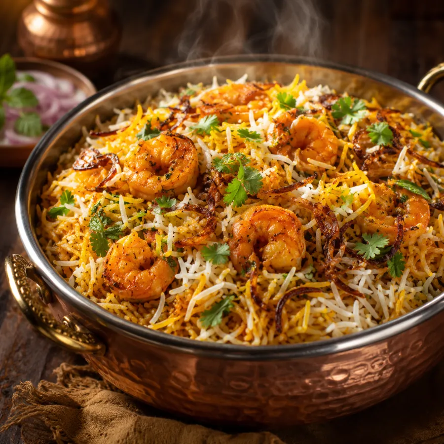 Prawn Biryani