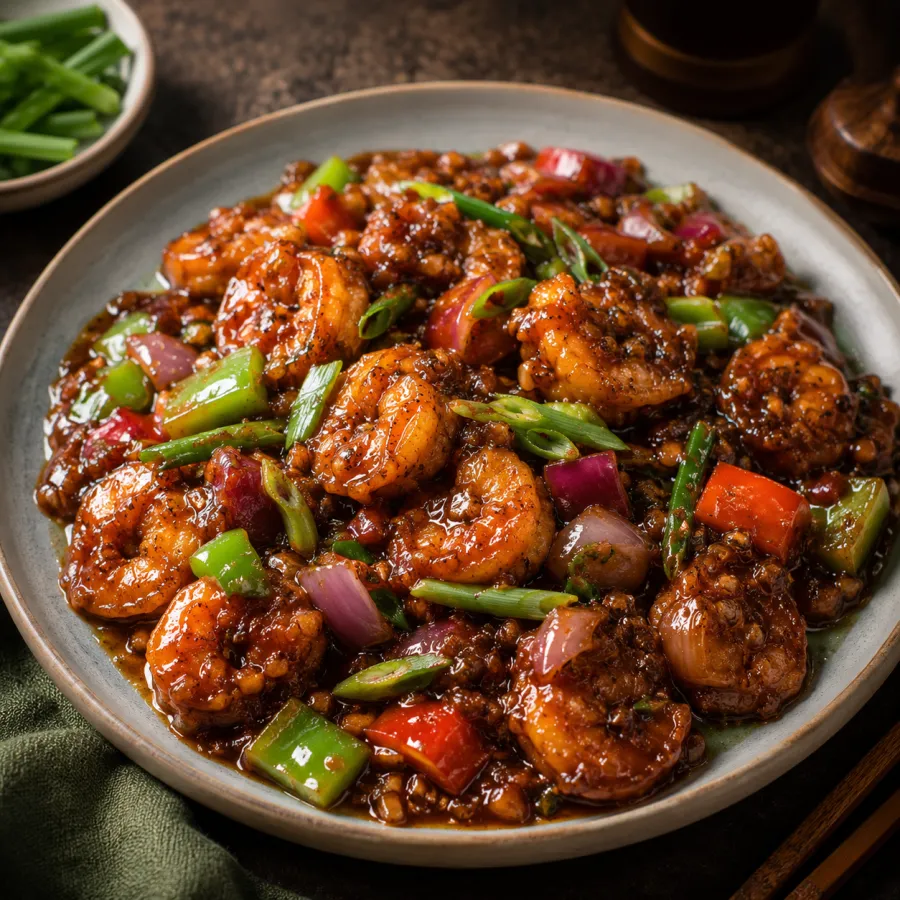Prawn Manchurian