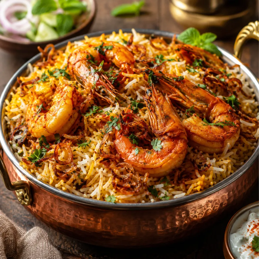 Tiger Prawn Biryani